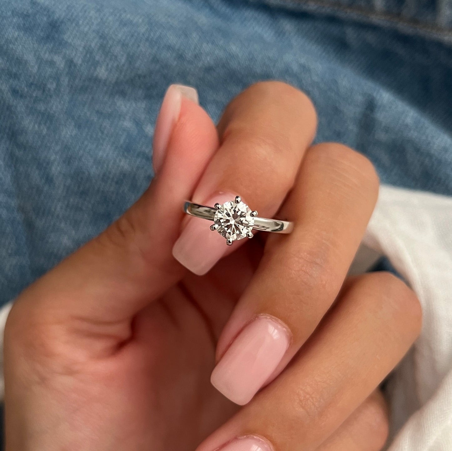 Bague de fiançailles Sara