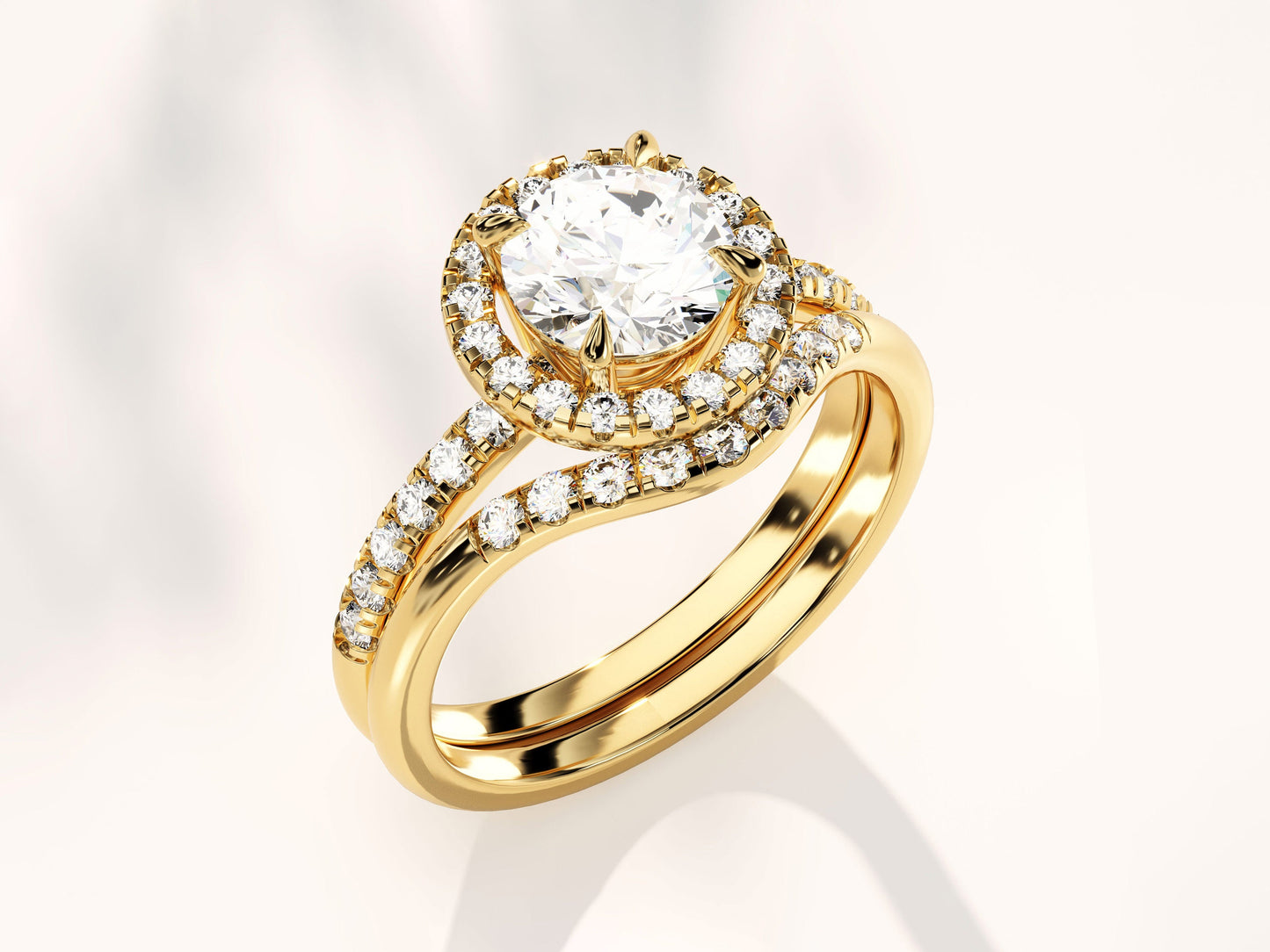 ensemble bague yasmine rond